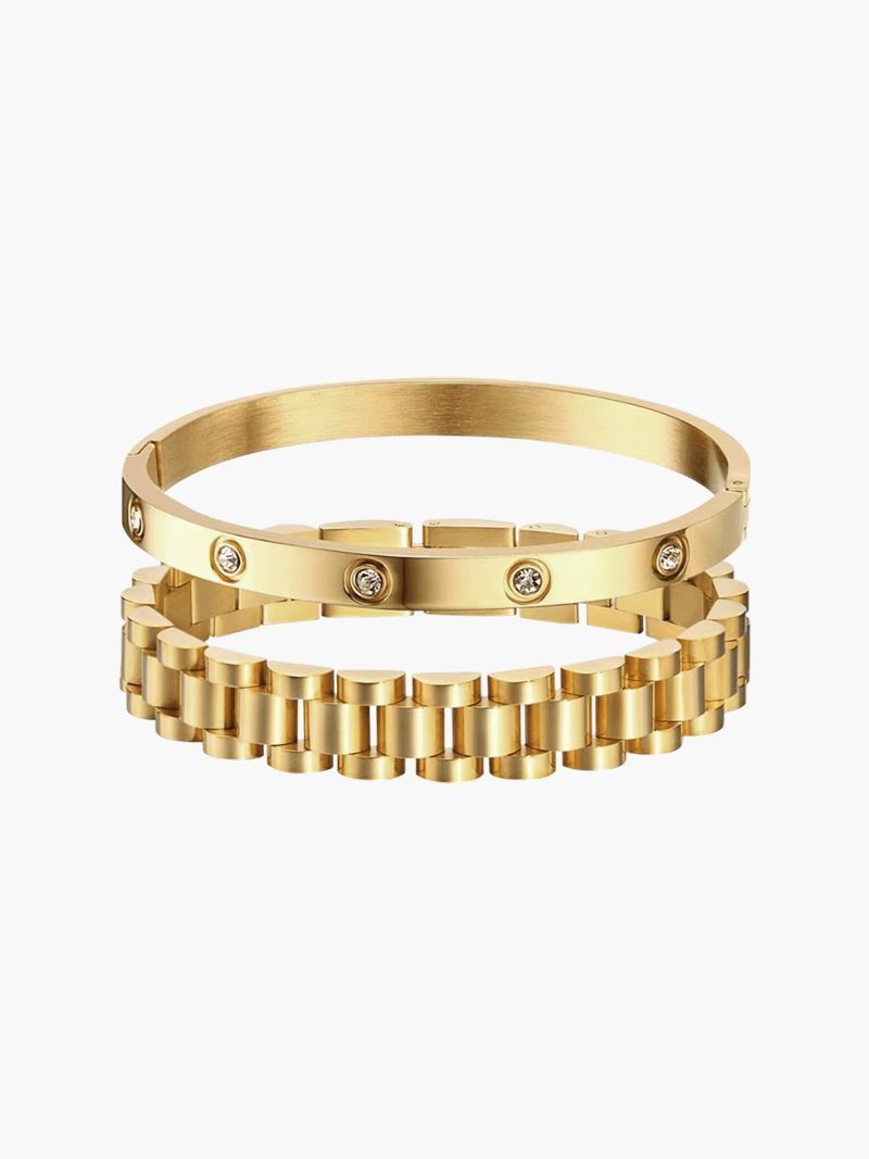 Conjunto de Pulseras Iconic Link